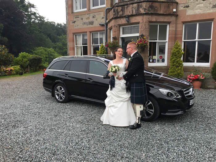 Franka and Matthias Knoche at Duisdale House Hotel